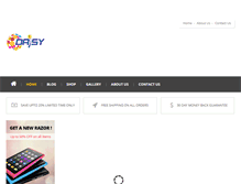 Tablet Screenshot of daisytrade.com